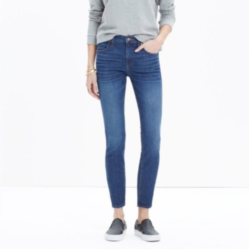 Madewell 9" High Riser Skinny Skinny Crop 24